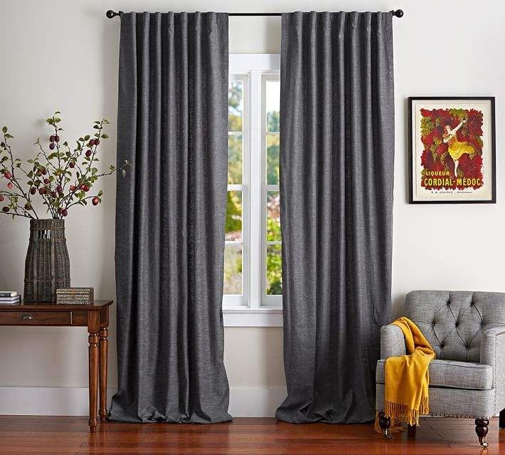 Curtains for grey walls