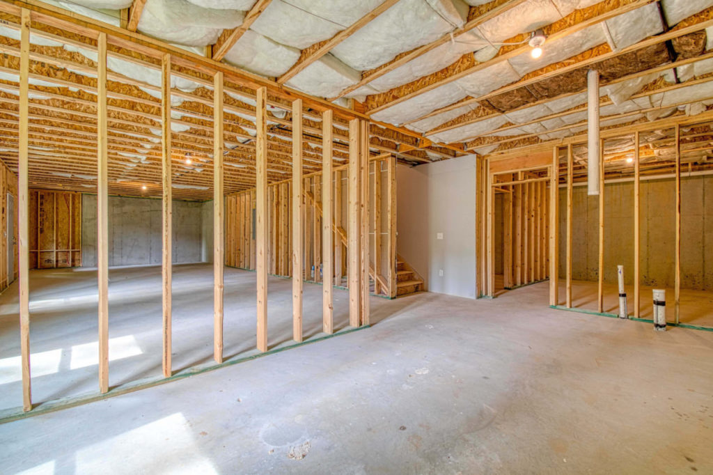 How Much Spacing Should Be Between Studs And Basement Walls?